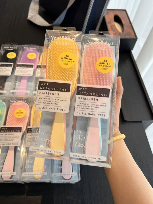 New Smart Comb TT Straightening Comb British Royal Princess Same Model Comb Curly Hair Massage Comb Magic Comb Anti-Tangle Smoothing Comb