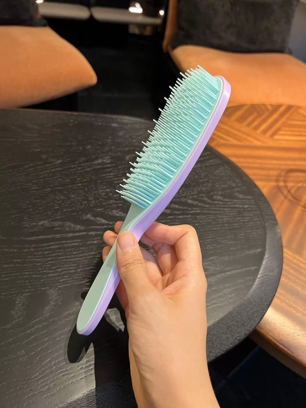 New Smart Comb TT Straightening Comb British Royal Princess Same Model Comb Curly Hair Massage Comb Magic Comb Anti-Tangle Smoothing Comb