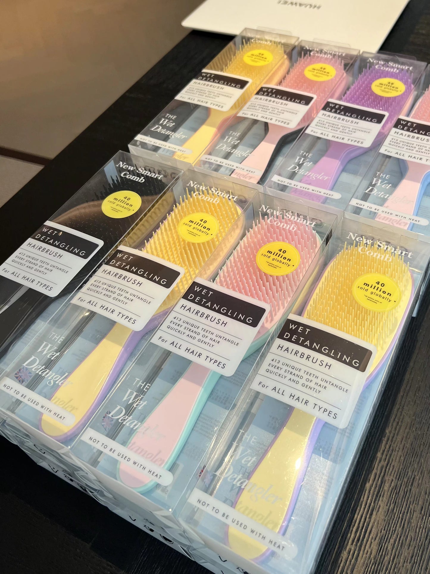 New Smart Comb TT Straightening Comb British Royal Princess Same Model Comb Curly Hair Massage Comb Magic Comb Anti-Tangle Smoothing Comb